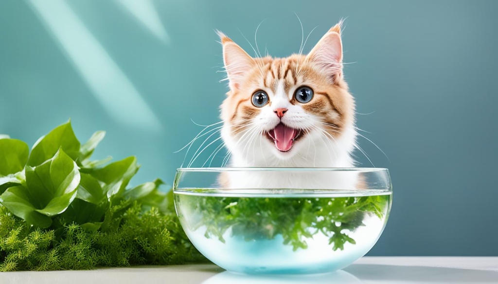 Munchkin cat hydration